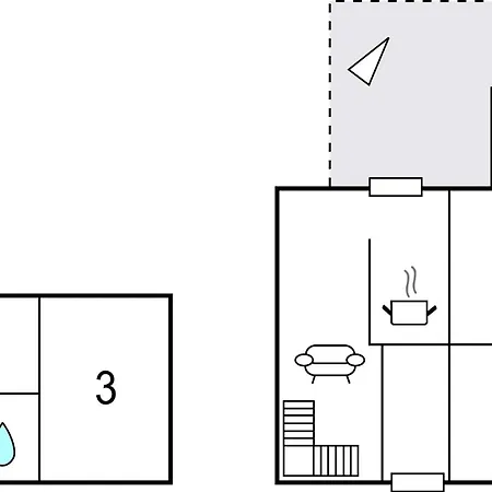 Stunning In W/ 3 Bedrooms Rudkøbing